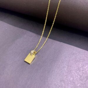 Golden Aura Book Pendant