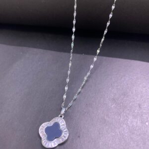 Midnight Clover Pendant